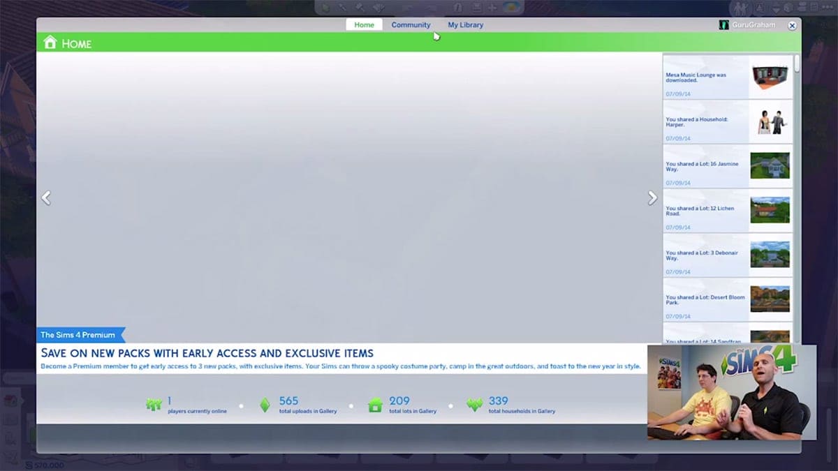 Premium lidmaatschap Sims 4 voor extra items