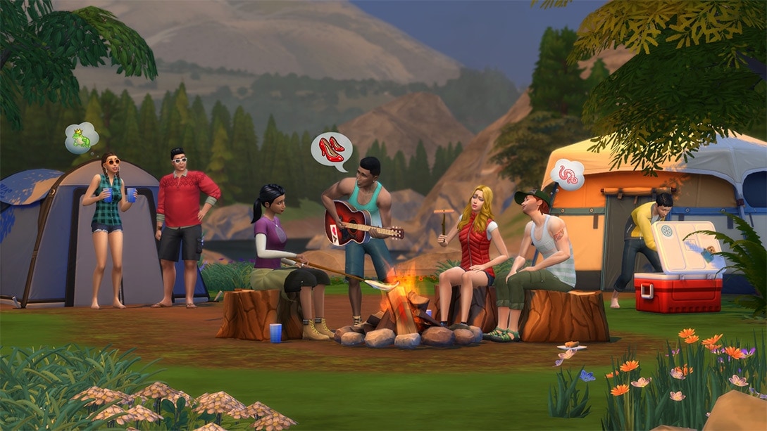 Sims 4 Outdoor Retreat