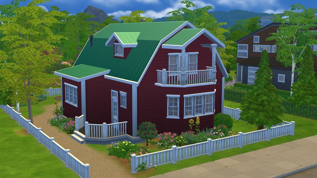 Sims 4 huis - Stuga Leksand