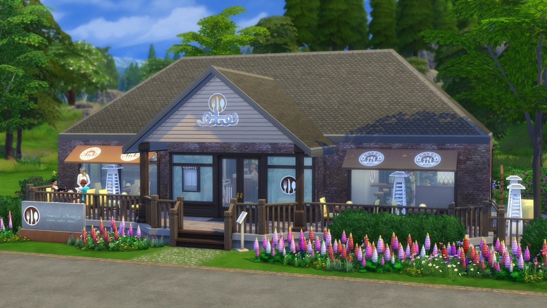 Sims 4 restaurant - De Parel