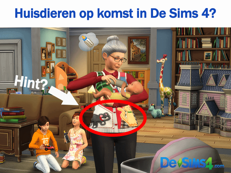 Sims 4 uitbreiding met thema huisdieren, beesten of pets op komst?