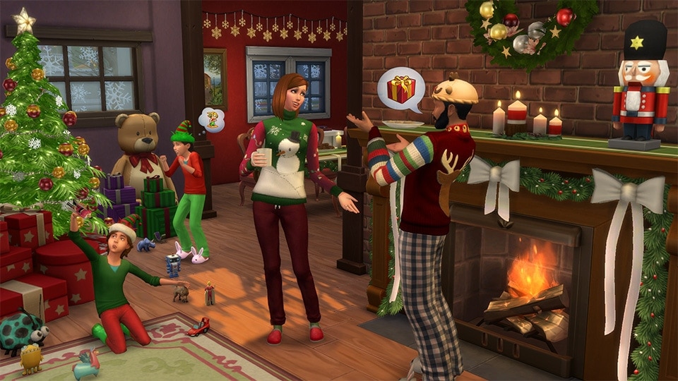 Download gratis het De Sims 4 Feestdagenpakket