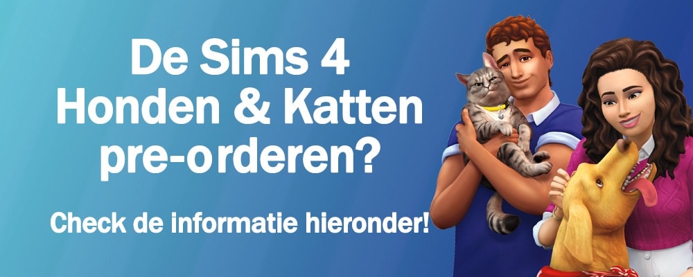 Pre-orderen: Sims 4 Honden & Katten kopen en downloaden