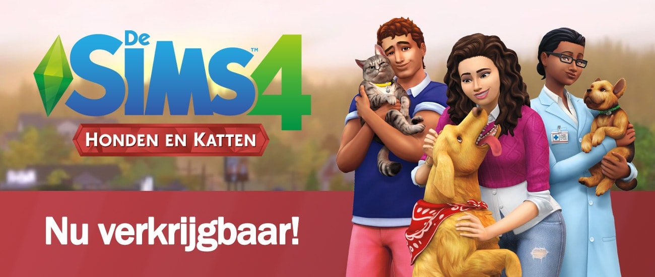 Uitbreidingspakket De Sims 4 Honden & Katten is nu verkrijgbaar, download het spel hier