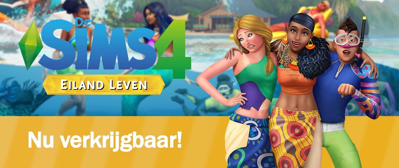 Uitbreidingspakket De Sims 4 Eiland Leven is nu verkrijgbaar, download het spel hier