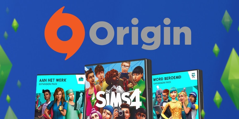 Download Sims 4 spellen voor PC en Mac via Origin