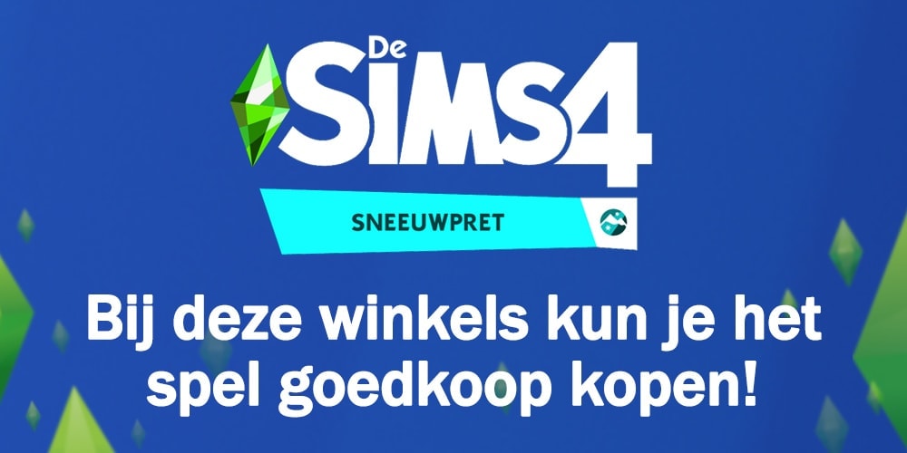 Bij deze winkels kun je De Sims 4 Sneeuwpret kopen en downloaden