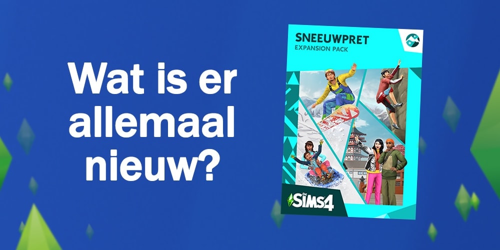 Wat is er nieuw in uitbreidingspakket De Sims 4 Sneeuwpret