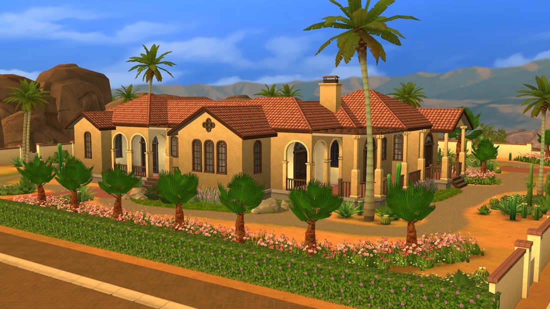Sims 4 huis - Montalvo Ave