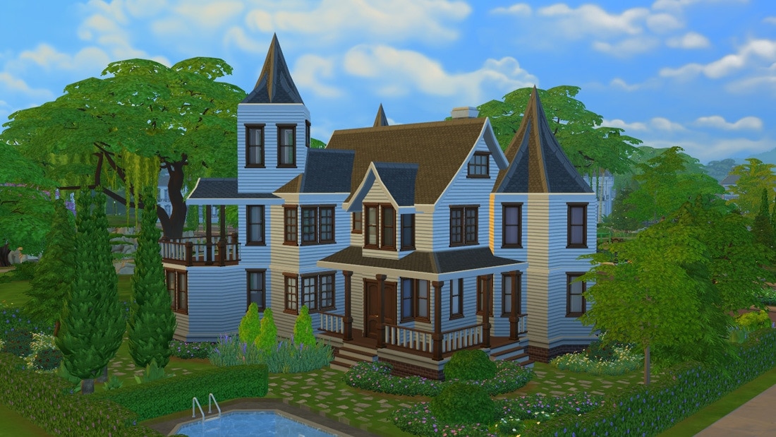 Sims 4 huis - Villa Nordfjord