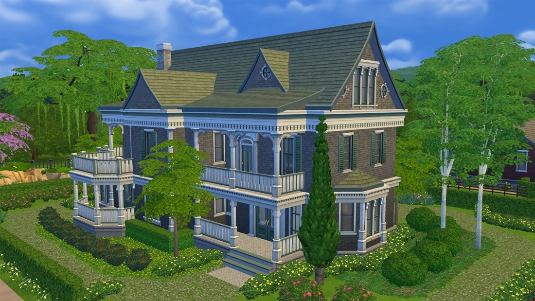 Sims 4 huis - Villa Victoria