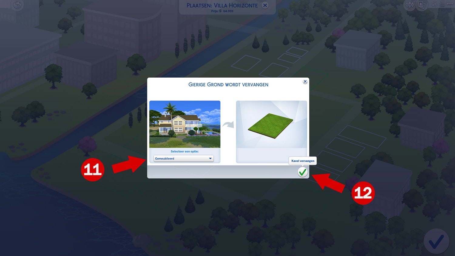 Downloaden en installeren van huizen via de Sims 4 Galerie