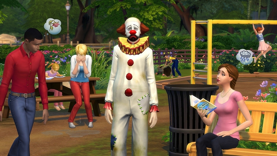 Download de Tragische Clown via de nieuwe Sims 4 update