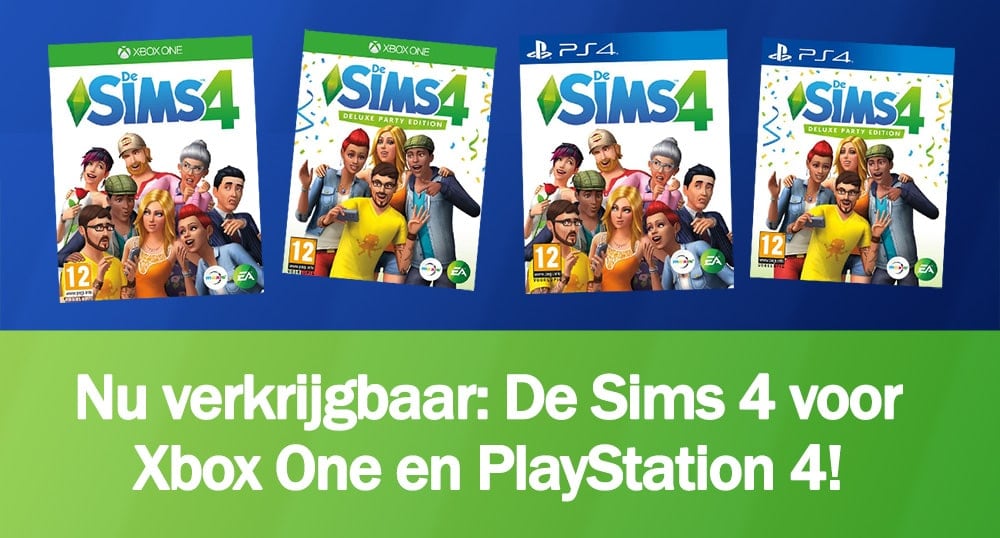 Nu verkrijgbaar: De Sims 4 console versies voor Xbox One en PlayStation 4