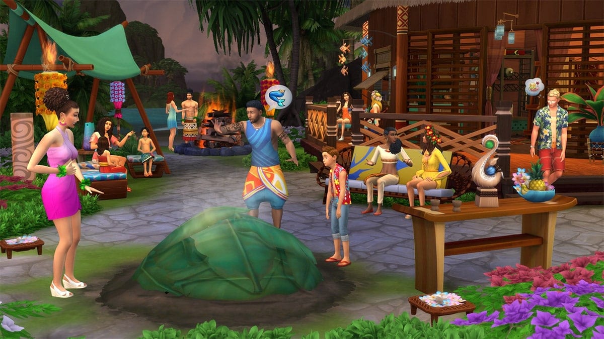 Uitbreidingspakket De Sims 4 Eilandleven