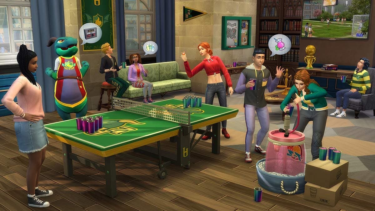 Uitbreidingspakket De Sims 4 Studentenleven