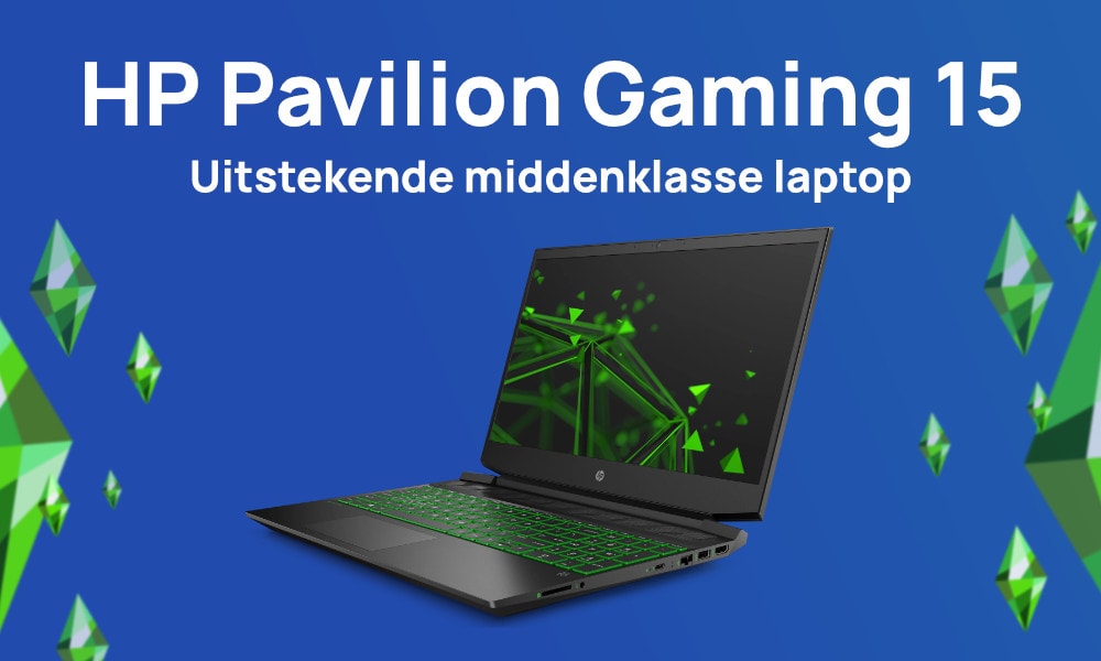 Krachtige middenklasse laptop Sims 4: HP Pavilion Gaming 15