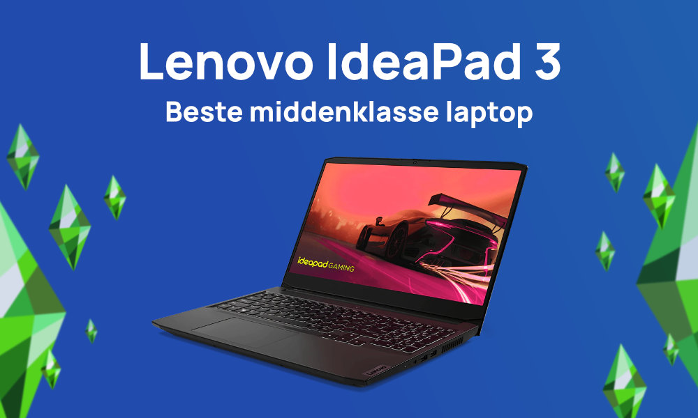 Beste middenklasse laptop Sims 4: Lenovo IdeaPad 3
